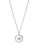 FOSSIL Damen Halskette Farbe Silber Gr��e 1