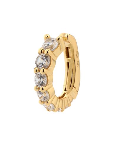 Isabella Woman Ring Gold Size 7.5 Brass, Terbium, Glass
