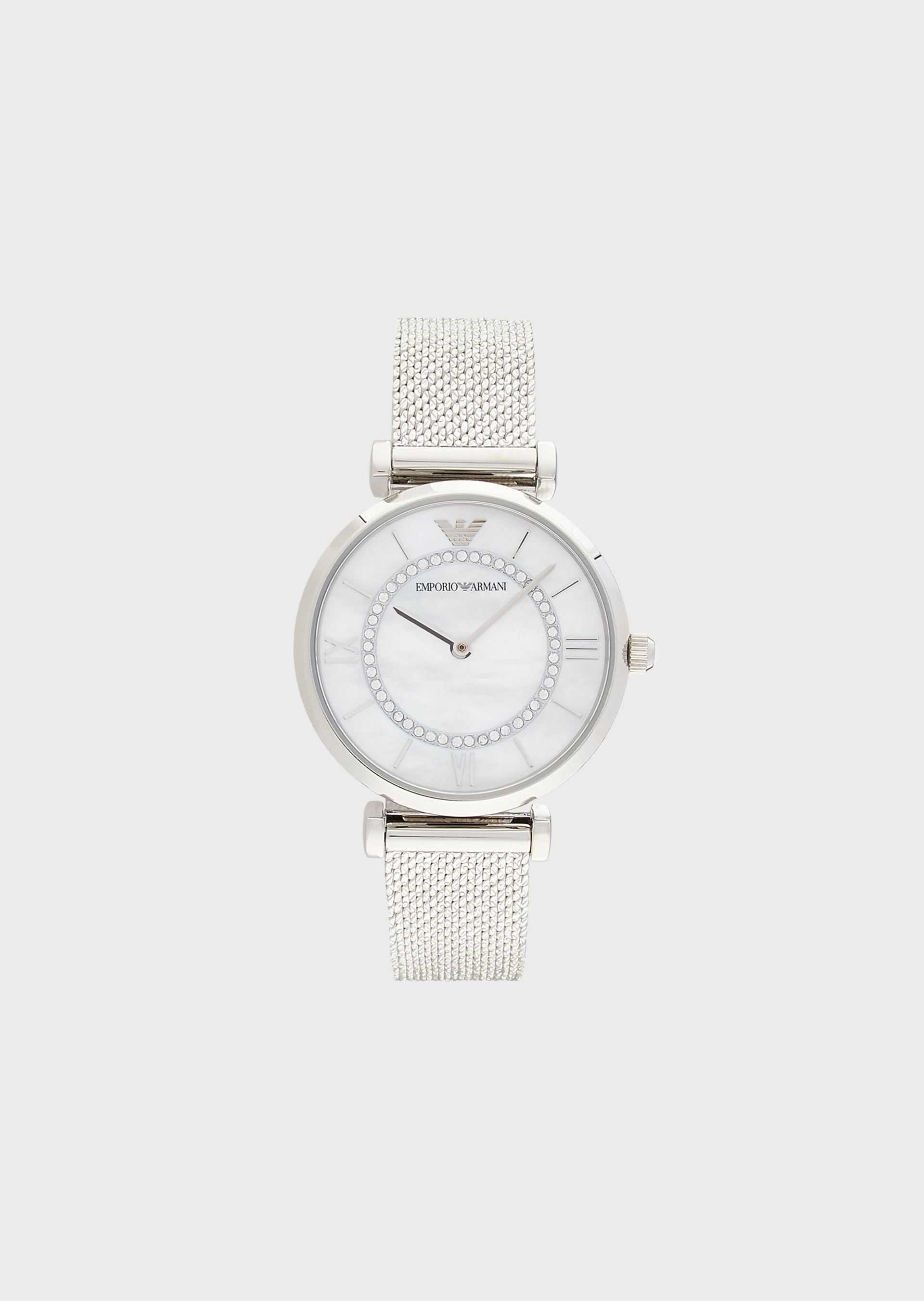 Emporio Armani Steel Strap Watches - Item 50246826 In Silver