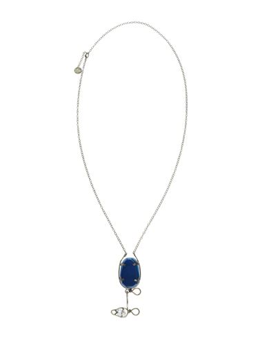 Maliparmi Malìparmi Woman Necklace Blue Size - Metal, Plastic
