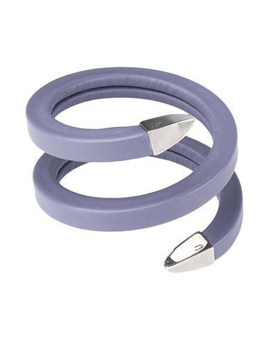 Bottega Veneta Woman Bracelet Light Purple Size - 925/1000 Silver