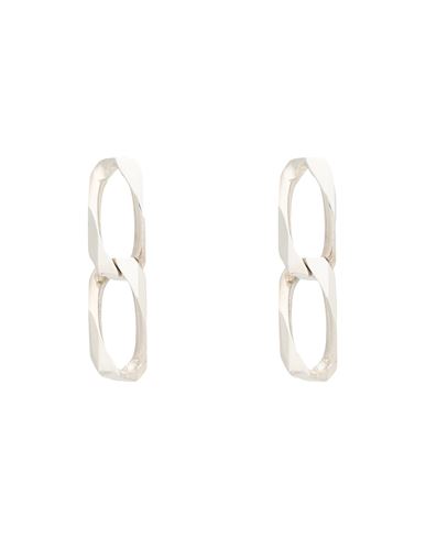 Emanuele Bicocchi Link Chain Woman Earrings Silver Size - 925/1000 Silver