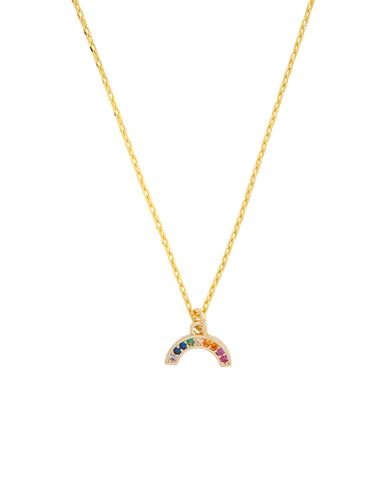 Taolei Woman Necklace Gold Size - 18kt Gold-plated, Crystal