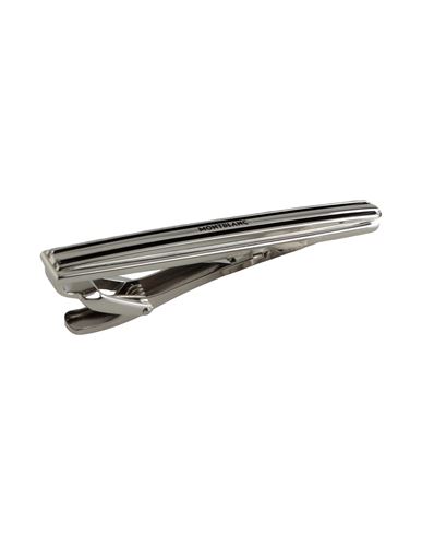 Montblanc Man Cufflinks And Tie Clips Silver Size - Steel
