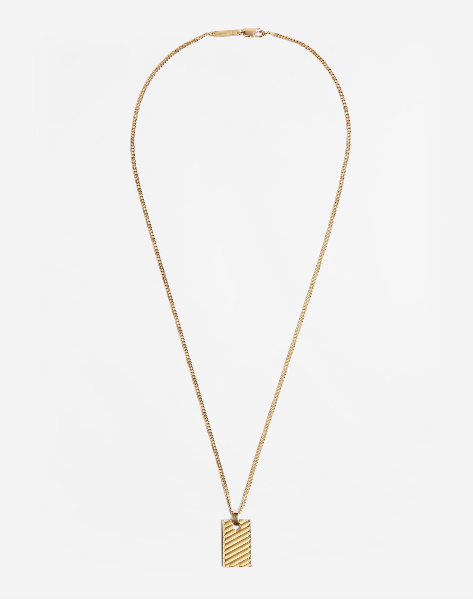 Shop Dunhill Transmission Yellow Gold Necklace
