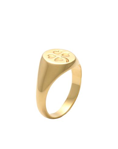 Nina Kastens Woman Ring Gold Size 5.25 Brass