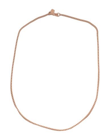 Crystal Haze Plastalina Chain Woman Necklace Beige Size - Brass, Enamel