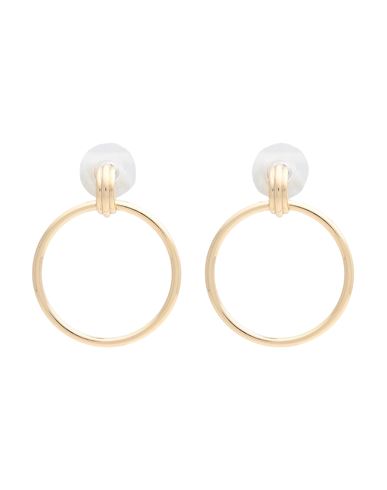 Lauren Ralph Lauren Pe Ring Drop Woman Earrings Gold Size - Metal