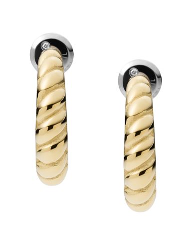 Fossil Woman Earrings Gold Size - Stainless Steel