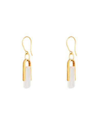 Shyla Farah Earrings Woman Earrings Transparent Size - 925/1000 Silver, Quartz