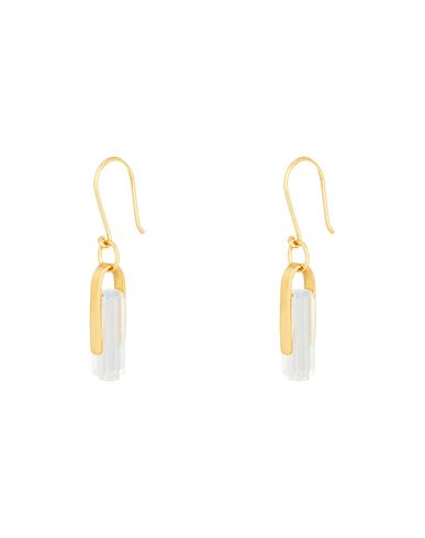 Shop Shyla Farah Earrings Woman Earrings Transparent Size - 925/1000 Silver, Quartz