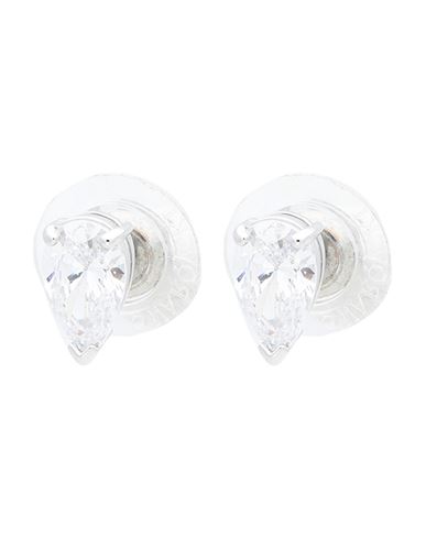 Swarovski Attract Pierced Earrings Woman Earrings Silver Size -  Crystal, Metal