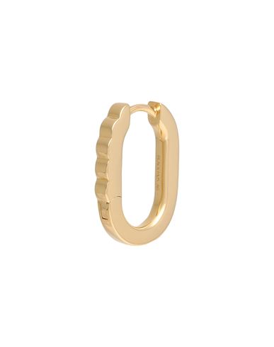 Maria Black Woods Huggie Gold Hp Woman Single Earring Gold Size - 925/1000 Silver, 916/1000 Gold Pla