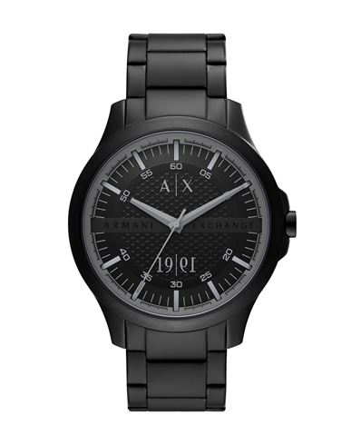 Armani Exchange Ax2434 Man Wrist Watch Black Size - Stainless Steel