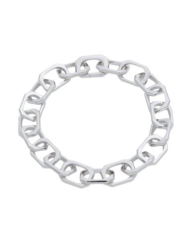 P D Paola Woman Bracelet Silver Size - Metal In Metallic