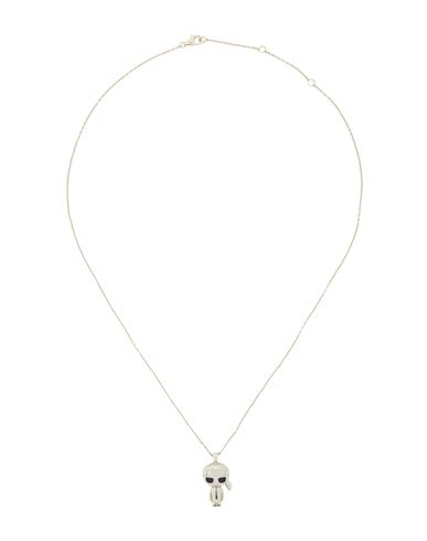 Karl Lagerfeld K/ikonik 2.0 Karl Necklace Woman Necklace Silver Size - Brass
