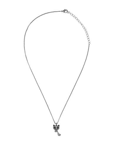 Karl Lagerfeld K/ikonik Choupette Necklace Woman Necklace Steel Grey Size - 925/1000 Silver