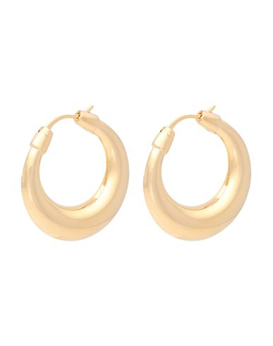 Leto Hoops Woman Earrings Gold Size - 925/1000 Silver