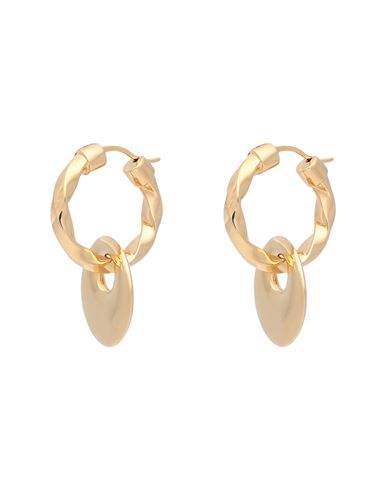 Galleria Armadoro Luisa Hoops Woman Earrings Gold Size - 925/1000 Silver, 750/1000 Gold Plated