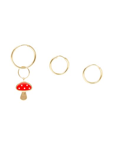 Leto Hoops Woman Earrings Gold Size - 925/1000 Silver