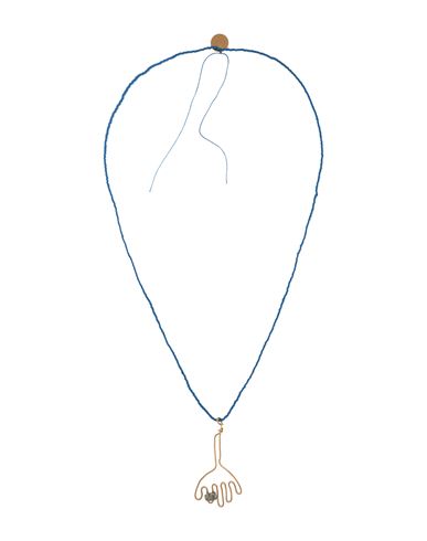 Marni Man Necklace Blue Size - Metal In Multi