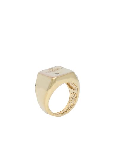 Vivienne Westwood Carlo Ring Woman Ring Gold Size M 925/1000 Silver