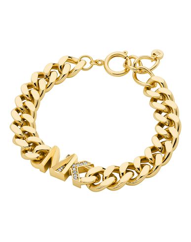 Michael Kors Mkj7834710 Woman Bracelet Gold Size - Brass, Crystal