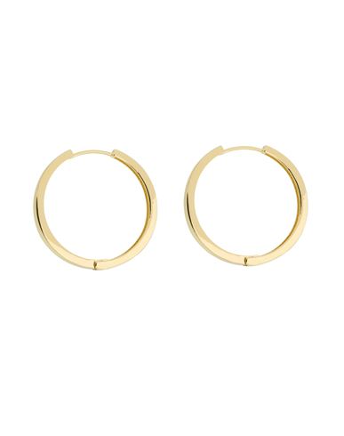 Shashi Timeless Hoop Woman Earrings Gold Size - Brass, 585/1000 Gold Plated