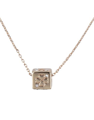 Maje Woman Necklace Gold Size - Brass, Crystal