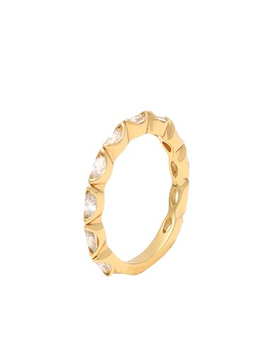 Galleria Armadoro Lola Sabbia Ring Woman Ring Gold Size 6.75 925/1000 Silver