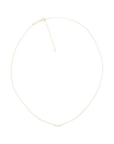 P D Paola White Tide Gold Necklace Woman Necklace Gold Size - 925/1000 Silver, Cubic Zirconia, 750/1