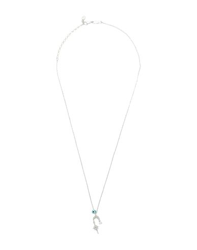 Kurshuni Starry Woman Necklace Silver Size - 925/1000 Silver, Cubic Zirconia