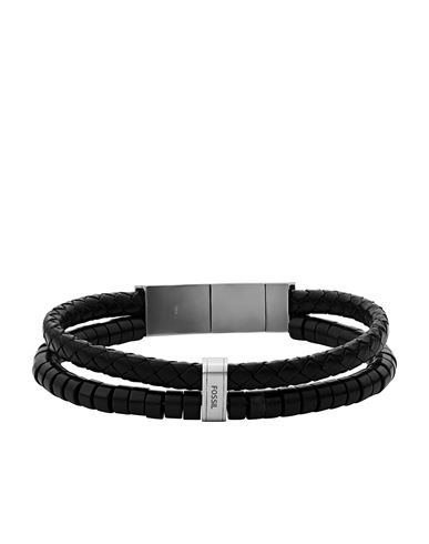 Fossil Jf04082040 Man Bracelet Black Size - Stainless Steel