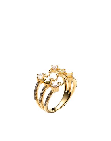 P D Paola Juno Gold Ring Woman Ring Gold Size 5.75 925/1000 Silver
