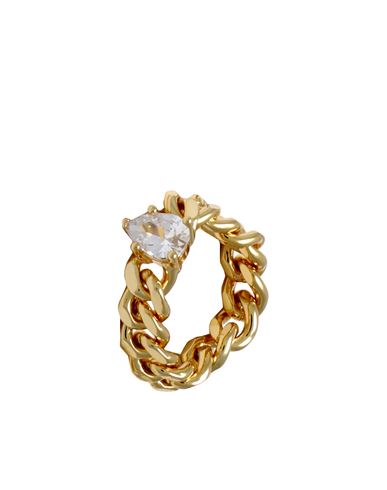 Galleria Armadoro Catena Celeste Ring Woman Ring Gold Size 6.75 925/1000 Silver