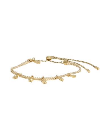 Woven Star Charm Bracelet - Gold Woman Bracelet Gold Size - Nylon
