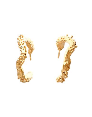Alighieri The Lunar Rocks Hoop Earrings Woman Earrings Gold Size - Bronze