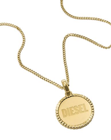 Diesel Dx1361710 Man Necklace Gold Size - Stainless Steel