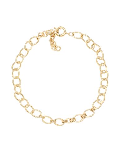 Luv Aj Cleo Link Chain Necklace Woman Necklace Gold Size - Brass
