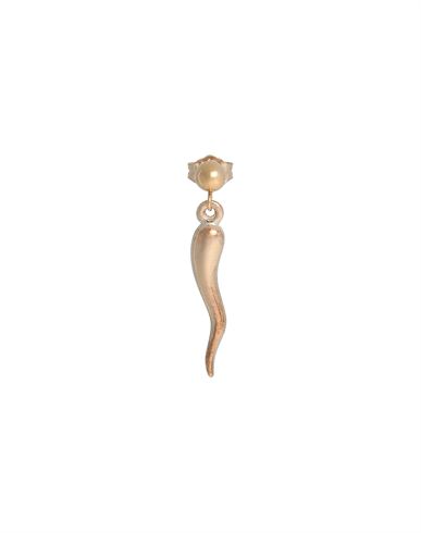 Atelier Labro Gold Corno Earring Woman Single Earring Gold Size - Metal