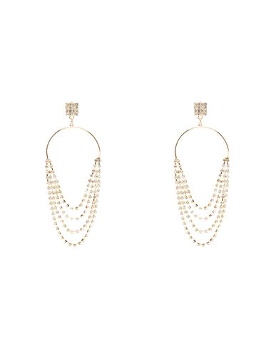 8 By Yoox Multi Drop Ovals Earrings Woman Earrings Gold Size - Glass, Metal