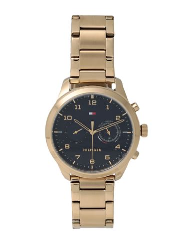 Tommy Hilfiger 1791783 Man Wrist Watch Gold Size - Stainless Steel