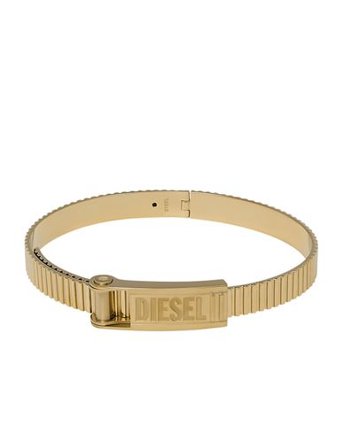Diesel Dx1357710 Man Bracelet Gold Size - Stainless Steel
