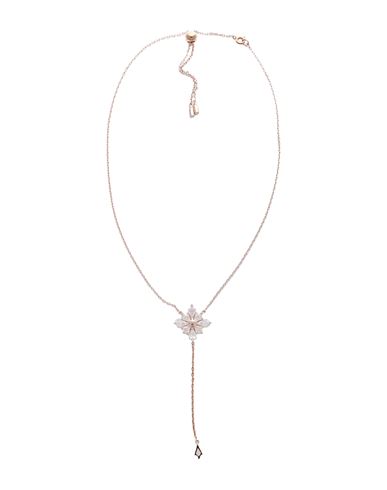 Swarovski Stella Y Necklace, Kite Cut, Star, White, Rose Gold-tone Plated Woman Necklace Rose Gold S