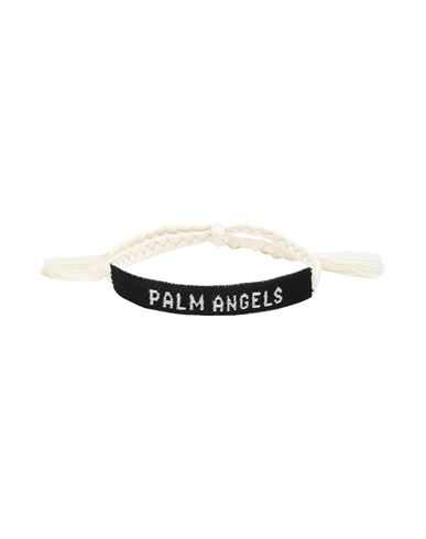 Palm Angels Man Bracelet Black Size - Polyester