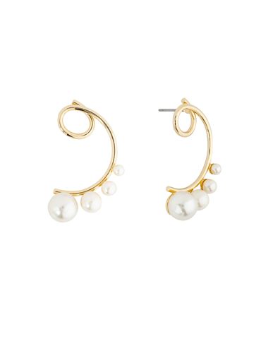 Shashi Florentina Earring Woman Earrings Gold Size - Brass, 585/1000 Gold Plated, Swarovski Pearl