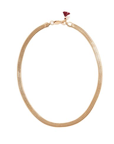 Shashi Khalessi Necklace Woman Necklace Gold Size - Brass, 585/1000 Gold Plated