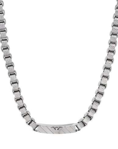 Emporio Armani Egs2922040 Man Necklace Silver Size - Stainless Steel