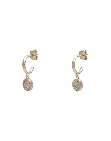 Estella Bartlett Sparkle Smiley Hoops Woman Earrings Gold Size - Brass