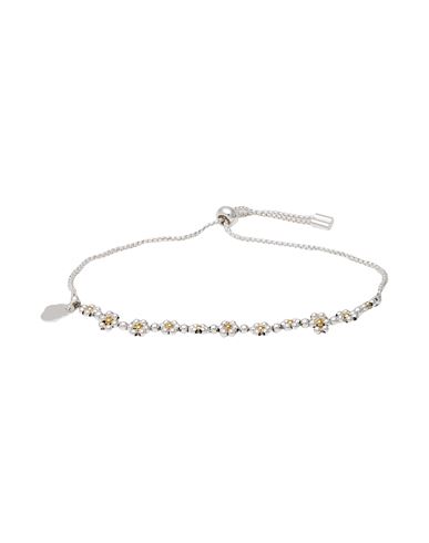 Estella Bartlett Daisy Chain Amelia Bracelet Woman Bracelet Silver Size - Brass In Gray